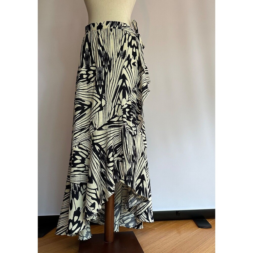 Maeve by Anthropologie Ruffle Wrap Skirt, Size S Small NWT New with Tags